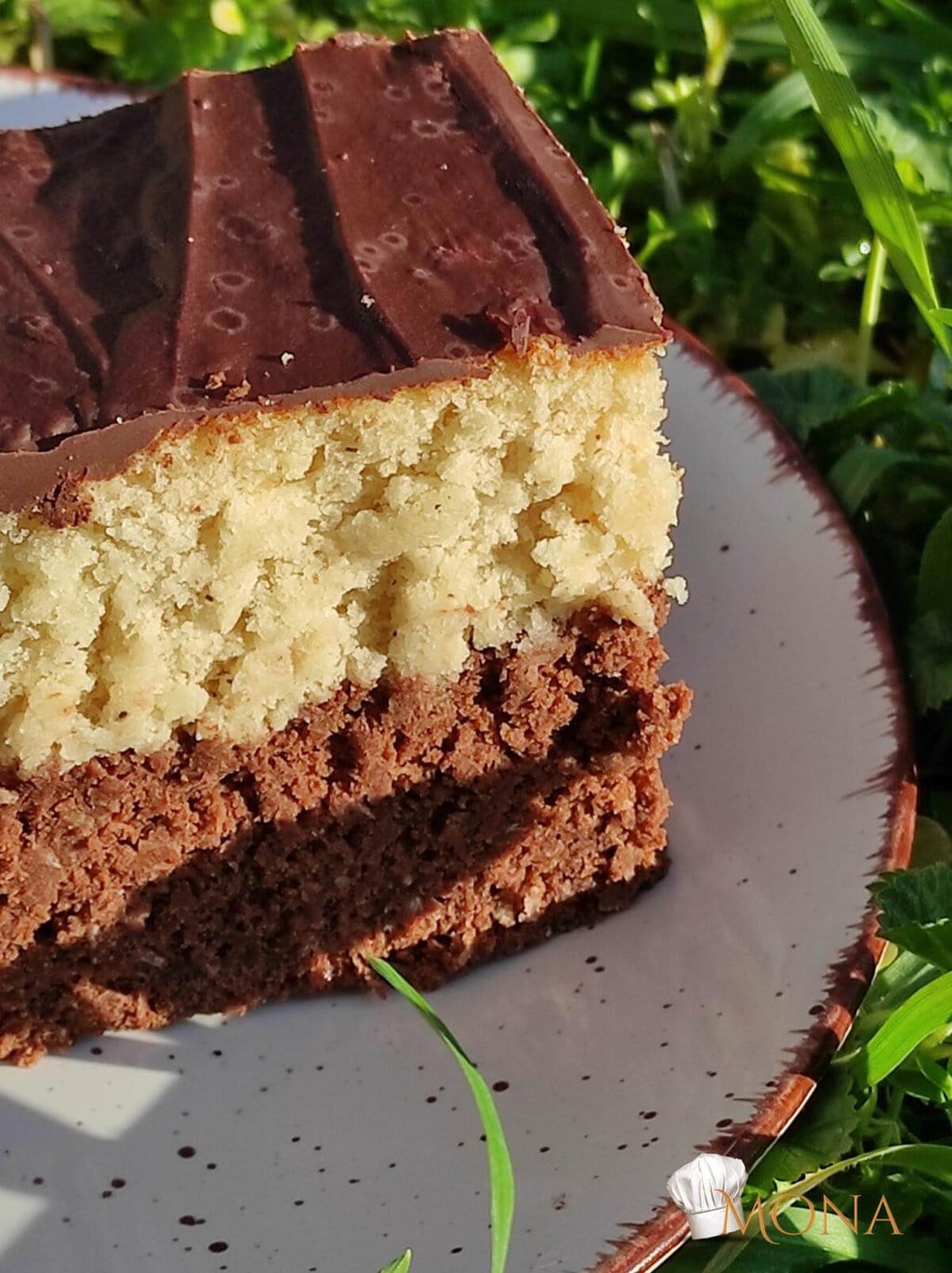 Tripla csokis kókuszos szelet glutén tej tojás cukor szójamentes vegán