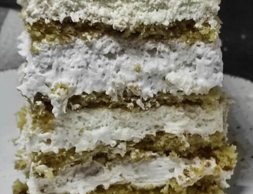 Hamis tiramisu (glutén,tej,tojás,cukor,szójamentes,vegán)