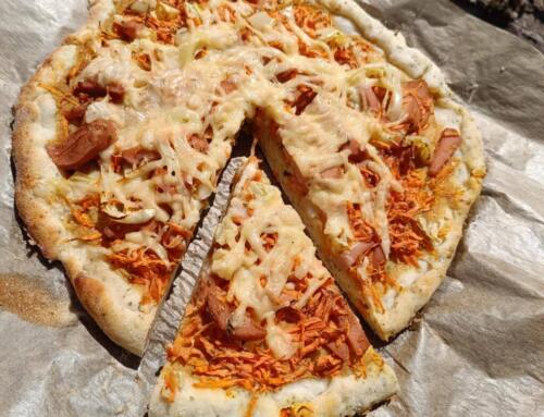 Pizza ( glutén, tej, tojás, cukor, szójamentes, vegán )