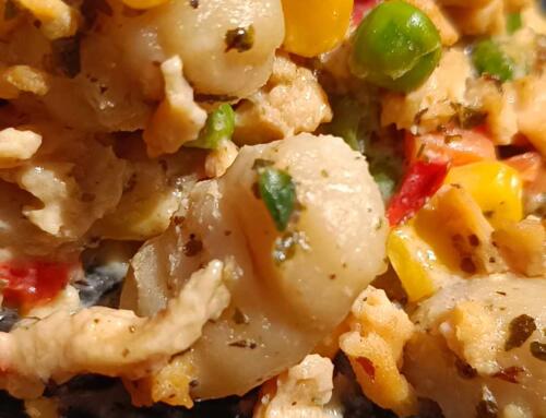 Zöldséges gnocchi ( glutén, tej, tojás, cukor, szójamentes, vegán )