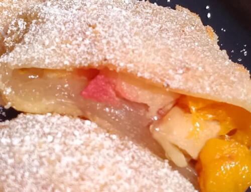 Gyümölcsös rizslap ( glutén, tej, tojás, cukor, szójamentes, vegán )