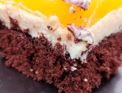 Narancsos szelet ( glutén, tej, tojás, cukor, szójamentes, vegán )