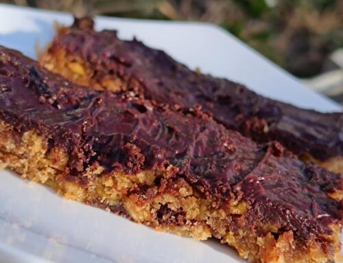 Csokis keksz szelet ( glutén, tej, tojás, cukor, szójamentes, vegán )