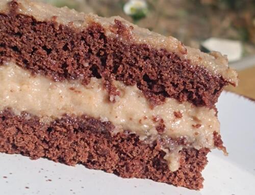 Banános – mandulás krémes ( glutén, tej, tojás, cukor, szójamentes, vegán )