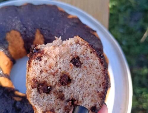 Karácsonyi kuglóf ( glutén, tej, tojás, cukor, szójamentes, vegán )