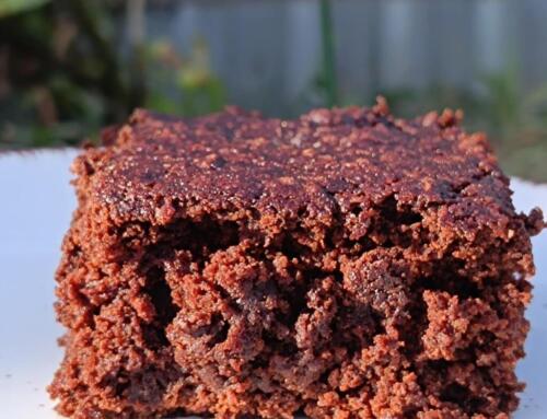 Sütőtökös narancsos brownie ( glutén, tej, tojás, cukor, szójamentes, vegán )