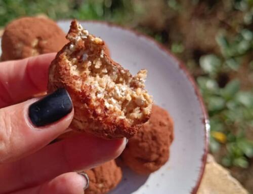 Tiramisu golyó ( glutén, tej, tojás, cukor, szójamentes, vegán )