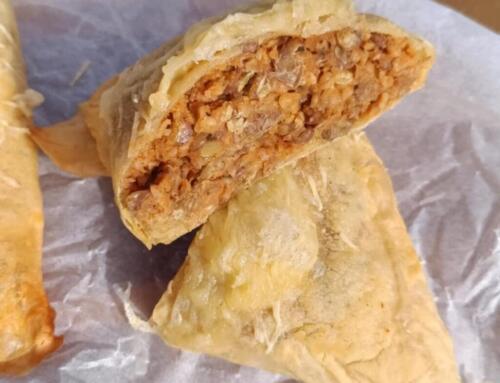 Lencsés batyu ( glutén, tej, tojás, cukor, szójamentes, vegán )