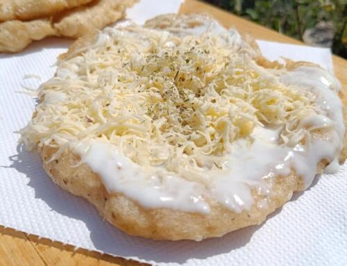 Fűszeres lángos ( glutén, tej, tojás, cukor, szójamentes, vegán )