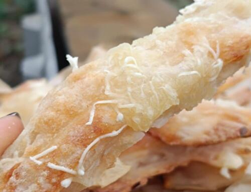 Sajtos rúd rizslapból ( glutén, tej, tojás, cukor, szójamentes, vegán )